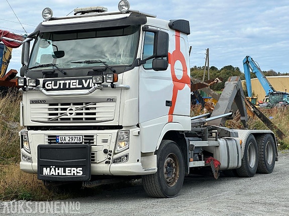 Volvo FH16 Krokbil – 551 hk // Palfinger krokløft // Brøyterigget med underliggende skjær