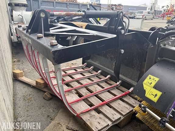 Lilleseth siloklo greip med hydraulisk klo