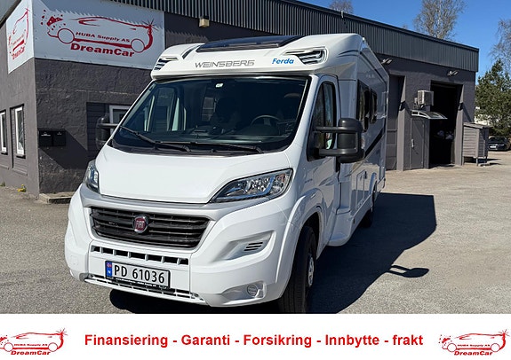 Weinsberg R 58 2017*131 hk*Kun 54 500 km*6 soveplasser