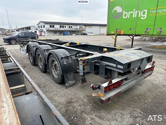Fliegl 3 akslet container kjerre 5 of 5