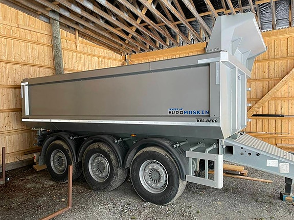 Kel-Berg T 860 dump trailer 3-axle