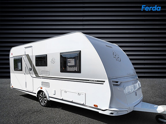 Knaus Sport 500 EU // Kjørevogn med enkle senger // Bluetooth