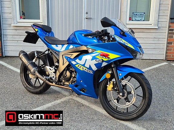 Suzuki GSX-R125 **NY STOR SERVICE UTFØRT-YOSHIMURA-R&G**