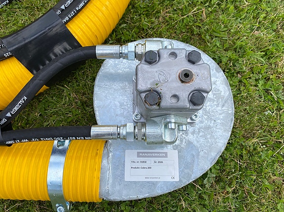 Cobra 200 Gjødselpumpe Hydraulisk drevet 6 of 15
