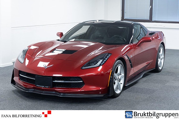 Bruktbil til salgs: Chevrolet Corvette - 2014 - Rød - 460 hk - Coupe ...