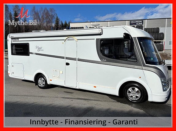 Dethleffs Magic Edition BM I 001 Hengerfeste/Solcelle/Aut parabol/Ventilator++/Velholdt!