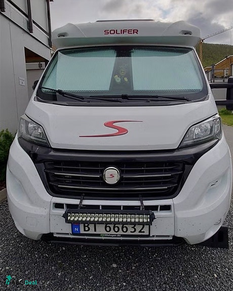 Solifer Emotion T 722 | GARANTI | Queenbed | Gulvvarme | TV | Kj.skap m/kjøleskuff | Kj.vifte | Sep.dusj | S.stativ | 5 of 5