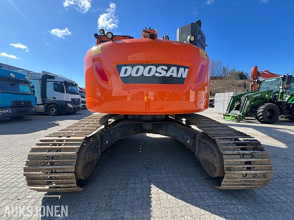 Doosan DX 235 LCR-5 Rototilr, webasto, sentralsmøring 4 of 5