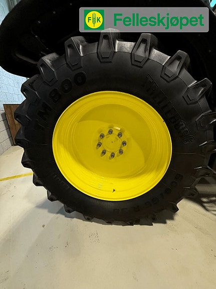 John Deere Hjul par: Trelleborg TM800 600/65R38 GKN Gul