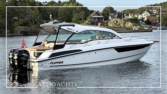 Flipper 880 ST – Meget velholdt – Godt utstyrt - Lavt timetall