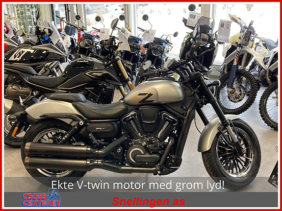 QJ Motor SRV 600V2 V-twin-NYHET 2026!-Nå i butikken!