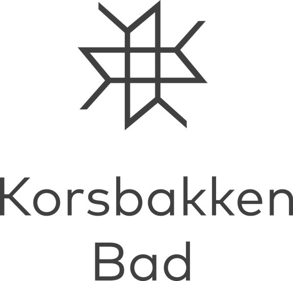 KORSBAKKEN BAD AS logo