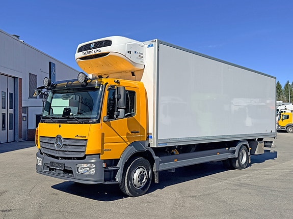 Mercedes-Benz Atego 1524L med SKAB 19 paller Kjøl/Frys. 2 soner 3 fordampere, se video