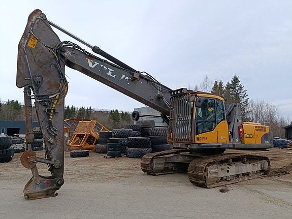 Volvo EC290 – rivning / pigging