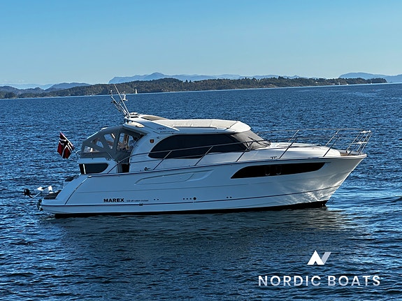 Marex 320 AFT // Stor Akterkabin // Komfortabel turbåt // Marex kvalitet!