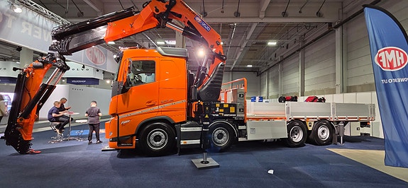 Volvo HMF9520 OK FJ2000.   Kran forberedt for elektrisk drift