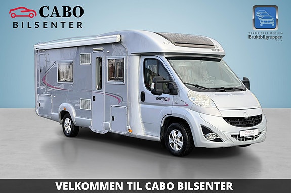 Rapido 7099+ 3500/3700KG | DOBBELTSENG | STORT BAD | TRUMA 6E
