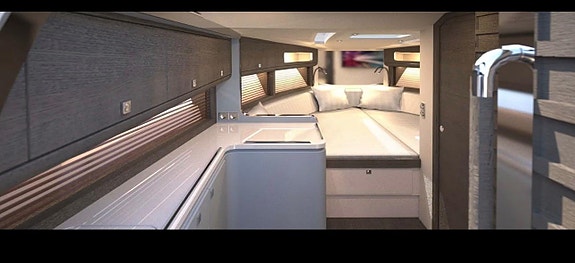 2022 Windy 37 Shamal 2xD440 med joystick og 22" Raymarine 22 of 23