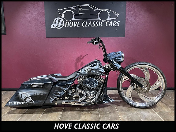 Harley-Davidson Custom Bagger - 30tom fronthjul - Godkjent