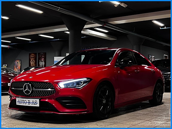 Bruktbil til salgs: Mercedes-Benz CLA-Klasse - 2020 - Rød - 136 hk ...