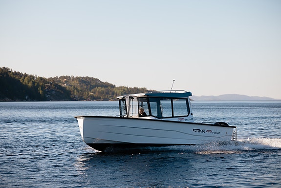 Sting 725 Pro HT Pro+ pakke powered by Mercury F 150 EFI - Innbytte/Finans