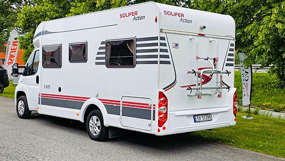 Solifer T 693 – Lettkjørt bobil m/senkeseng LEDIGE UKER NÅ 2 of 5