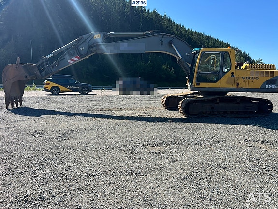 Volvo 2005 Volvo EC240 nlc Gravemaskin m/ graveskuffe SE VIDEO