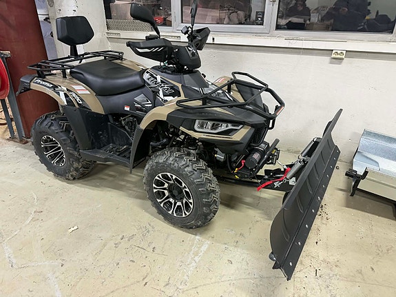 Linhai 320 PROMAX - 4X4 T3B - DEMOKUPP KUN 23KM - M/PREMIUM CLICK AND GO-SNØSKJÆR - PRIS FERDIG REG OG KLAR TIL BRUK