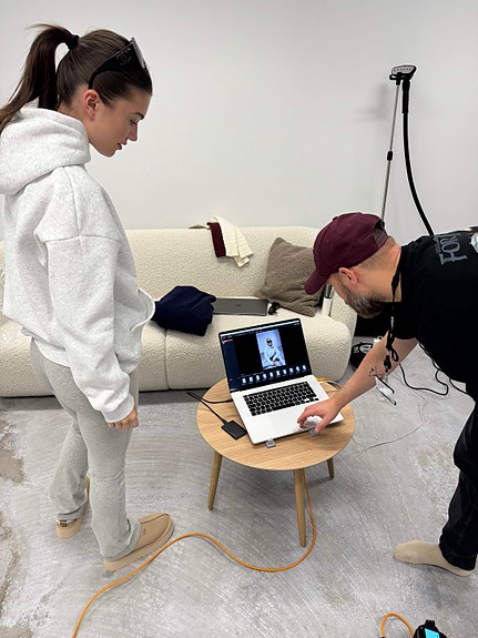 Fra shoot med Èquilibre