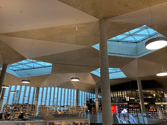 Betongtaket på Deichman