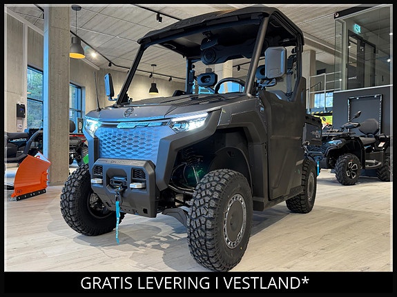 CFMOTO U6 EV ELECTRIC UTV 100 KM REKKEVIDDE MVA FRADRAG