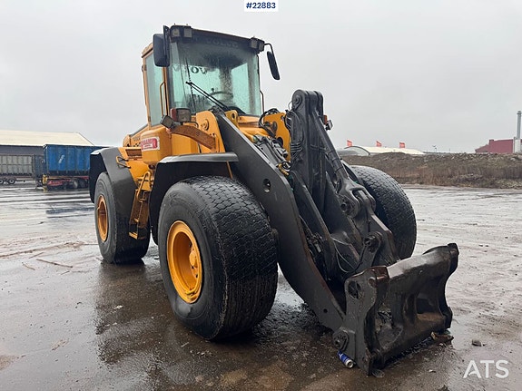 Volvo Hjullaster m/ skuffe. Leveres sertifisert