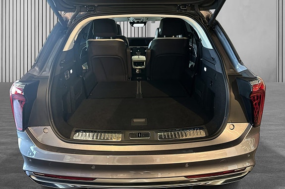 Bagasjerommet med 4 seter oppe