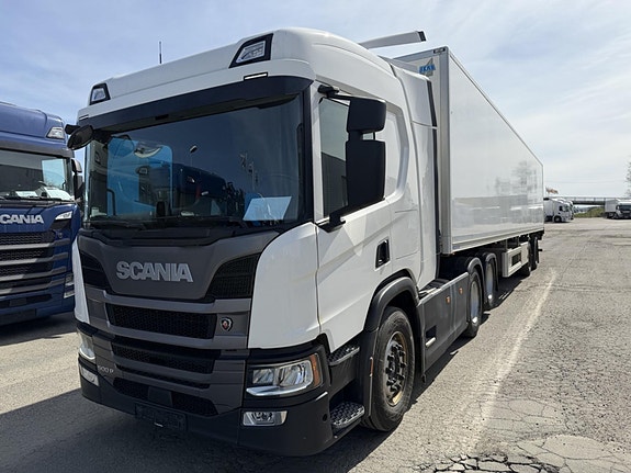 Scania P 500 A6x2NB Med HFR City Tralle