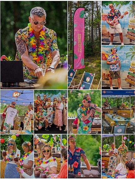 Sommerfest hos NorgesProfil