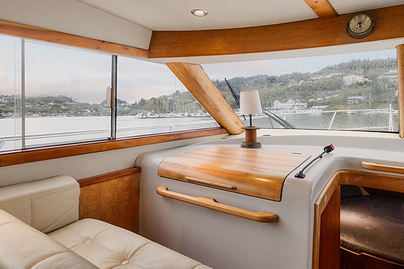 Tresfjord Atlantic 390 Yanmar,fast aksling,3 lugarer, autopilot,baug/hekkthruste 18 of 30
