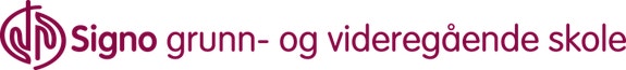 Signo grunn- og videregående skole AS logo