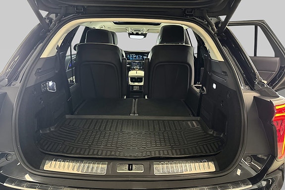 Her ser du det store bagasjerommet når de 2 setene er slått ned