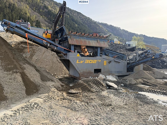 Maskin mekano LV302 T3 Sikteverk m/ galler, fjernkontroll, nye duker og bånd