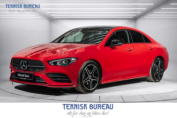 Bruktbil til salgs: Mercedes-Benz CLA-Klasse - 2019 - Rød - 136 hk ...