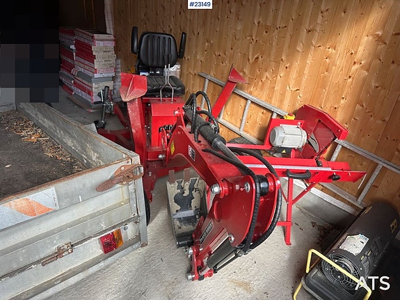 Bronco digger 360 for atv edderkoppmaskin m/ to skuffer – gått 3 timer!