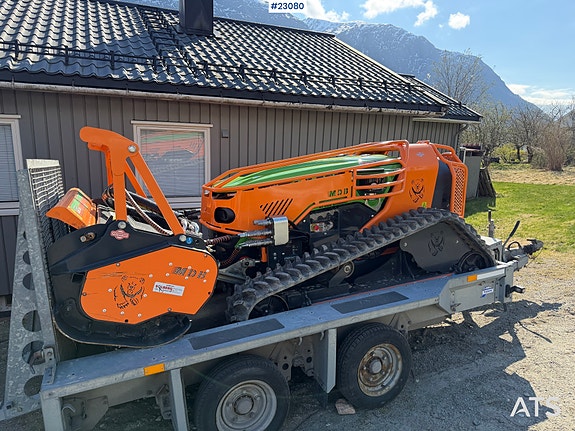 MDB LV800 PRO 76HK fjernstyrt krattknuser/beitepusser