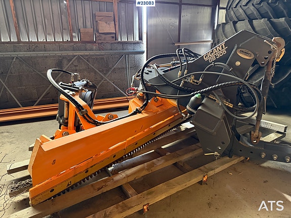 Gigant GB-305 bakskjær - kraftig hydraulisk veghøvel/planeringsskjær