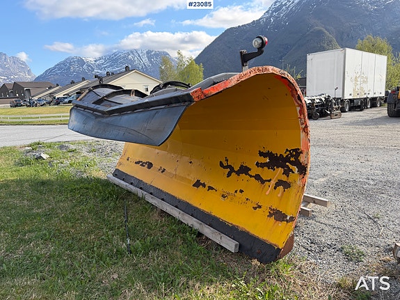Tellefsdal  3300 snøplog - solid industriplog - hydraulisk