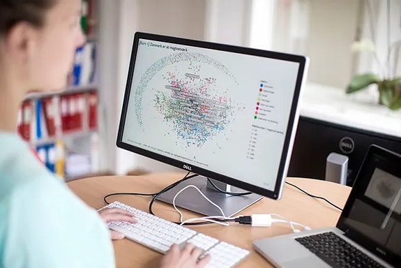 Nettverksanalyser – et av våre mange datadrevne analyseprodukter.