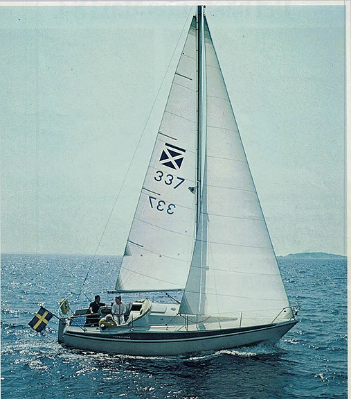 "Gullperle" av en velholdt Maxi 84 med "ny" motor -seildrev og 3-bladet propell 4 of 13