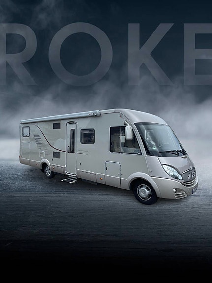 Hymer HYMERMOBIL S 830 Meget velholdt / Støttelabber / Skinninteriør