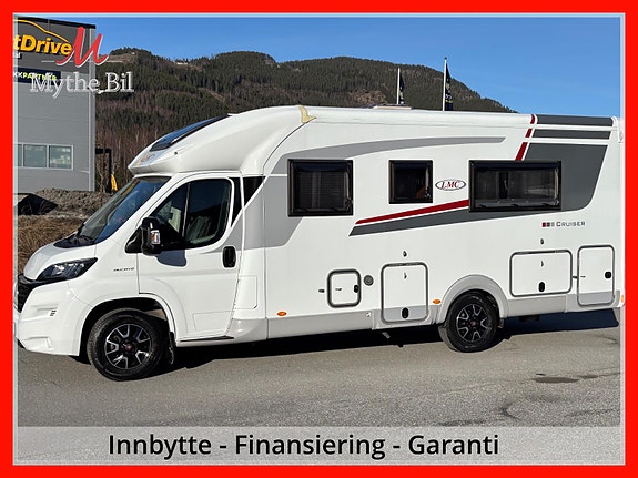 LMC T712 Road Cruiser 150Hk/ Aut/ 2 Enkle senger/ Dobbelt gul/ EL.Senkeseng++