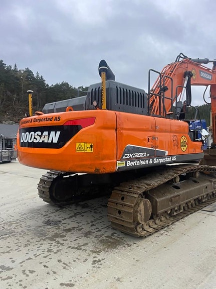 Doosan DX380-5 GPS, sentralsmøring, to-kam plater 7 of 22