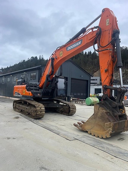 Doosan DX380-5 GPS, sentralsmøring, to-kam plater 5 of 22